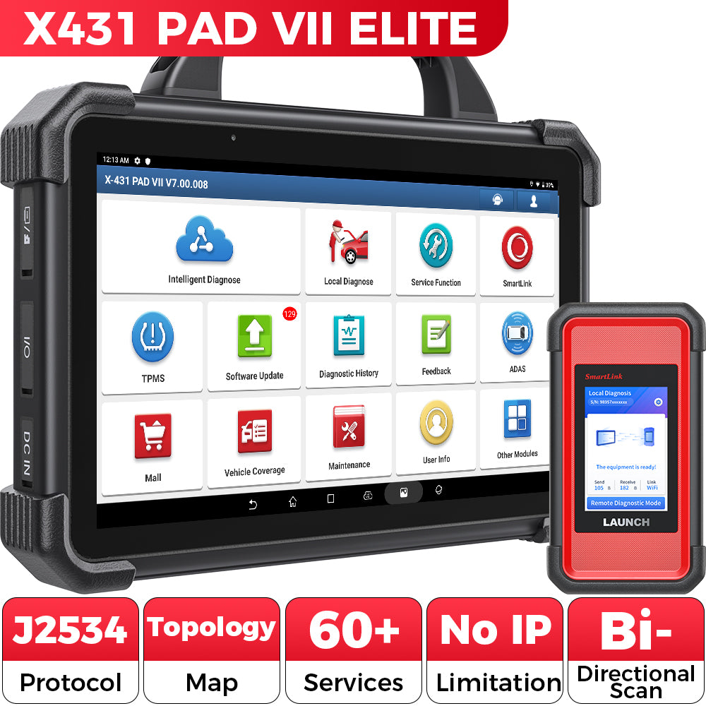 Launch X431 Pad VII Pad7 Elite Diagnosegerät – 2 Jahre kostenlose Updates