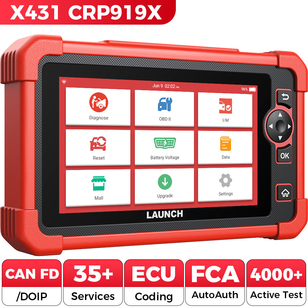 LAUNCH X431 CRP919X OBD2-Scanner mit 2 Jahren kostenlosen Updates