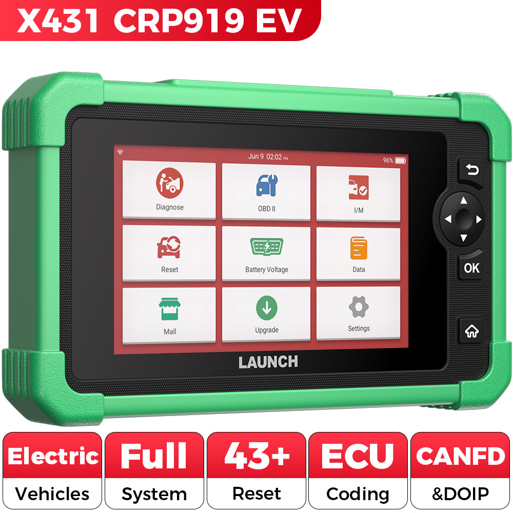 LaunchX431 CRP919 EV Bidirektionales Scan-Tool für Elektrofahrzeuge und neue Energieautos 