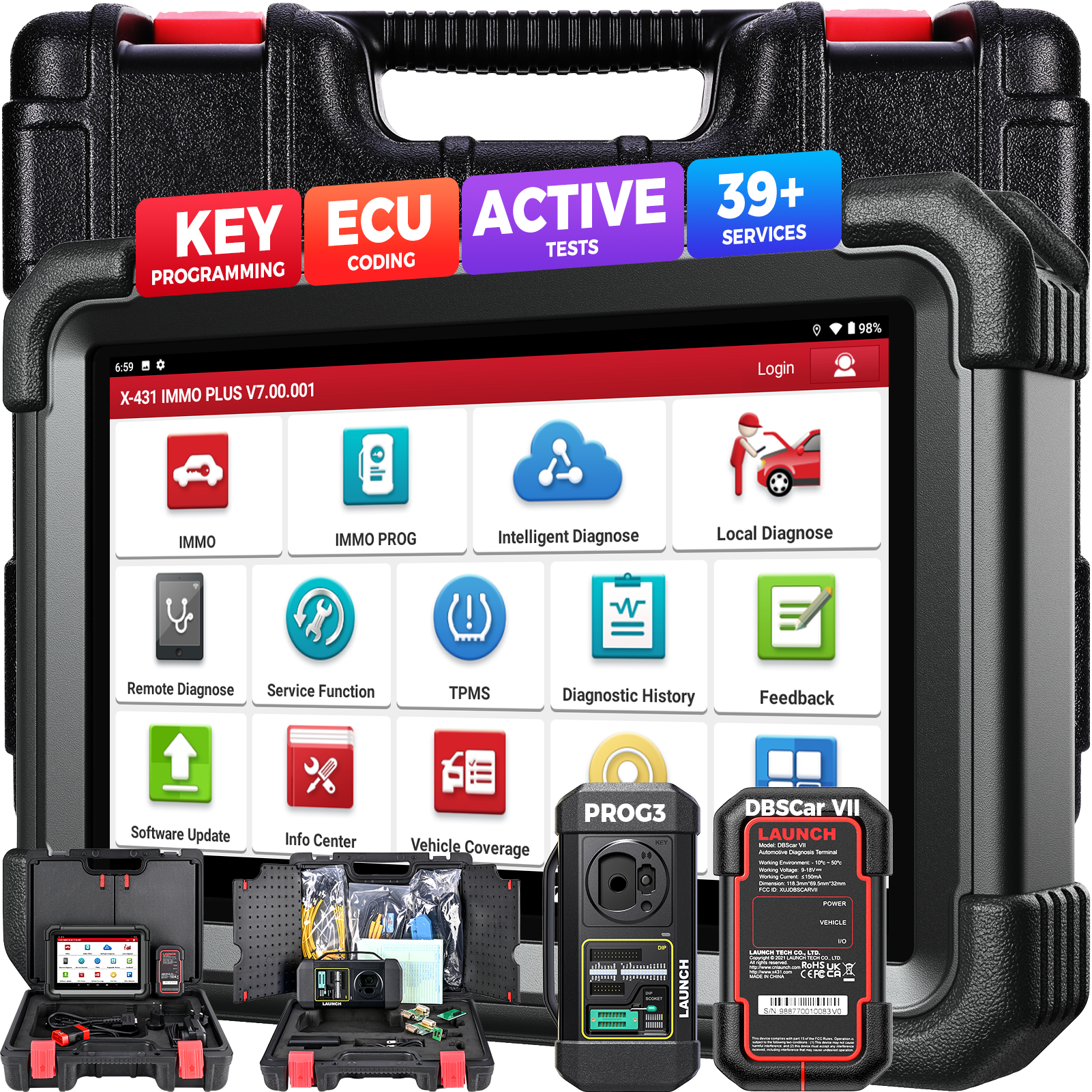 Launch X431 IMMO Plus Diagnosetool