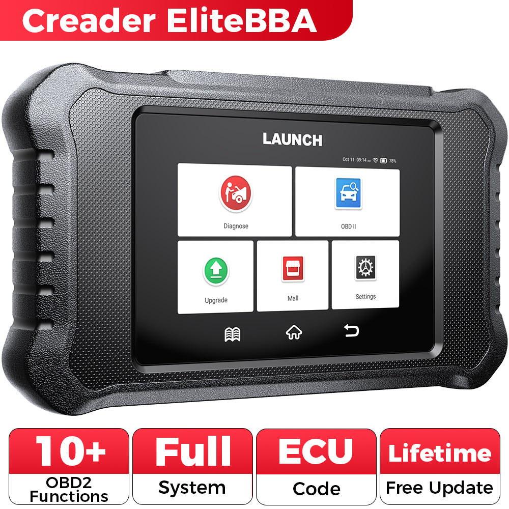 Launch X431 Creader Elite 2.0 BBA OBD2 Auto-Scanner 