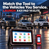Outil de diagnostic Launch X431 Pad VII Pad7 Elite : 2 ans de mise à jour gratuite