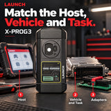 LAUNCH X431 XPROG3 – Erweiterter Wegfahrsperren-Schlüsselprogrammierer, kompatibel mit V+/PROS V/PAD VII/PAD III/PAD V