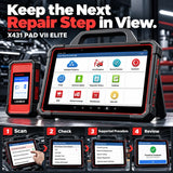 Outil de diagnostic Launch X431 Pad VII Pad7 Elite : 2 ans de mise à jour gratuite