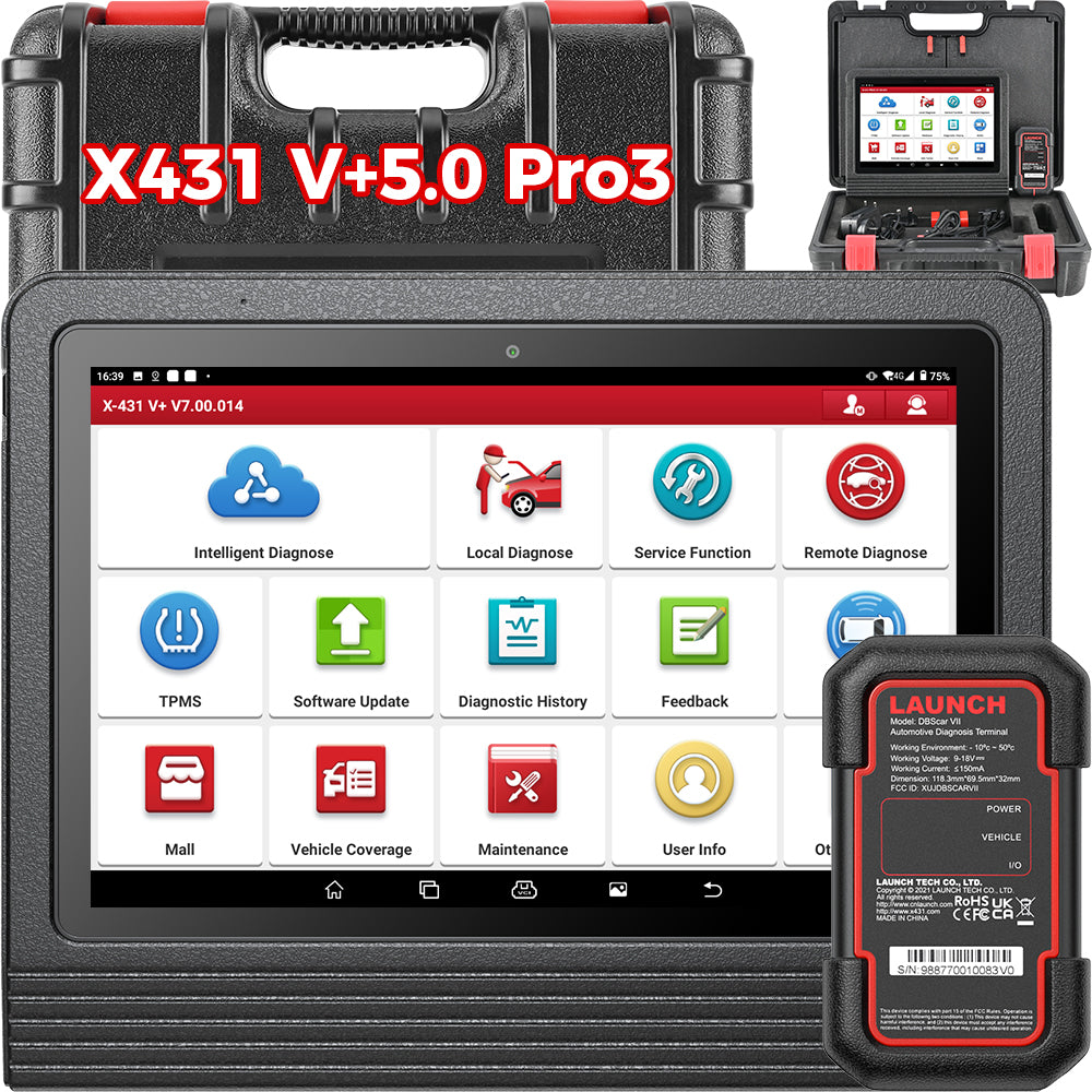 Launch X431 V+ 5.0 PRO3 Bidirektionaler OBD2-Diagnosescanner