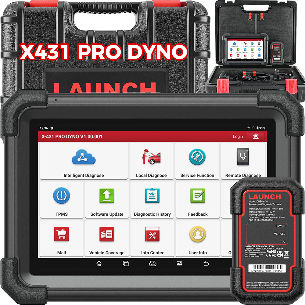 Launch X431 PRO DYNO Bidirektionaler Diagnosescanner