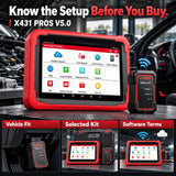 LAUNCH X431 PROS V5.0 Professional Diagnostic Scanner with Bidirectional Active Test