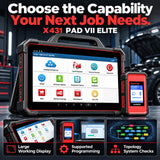 Outil de diagnostic Launch X431 Pad VII Pad7 Elite : 2 ans de mise à jour gratuite
