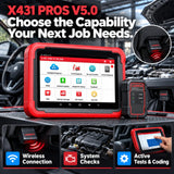 LAUNCH X431 PROS V5.0 Professional Diagnostic Scanner with Bidirectional Active Test