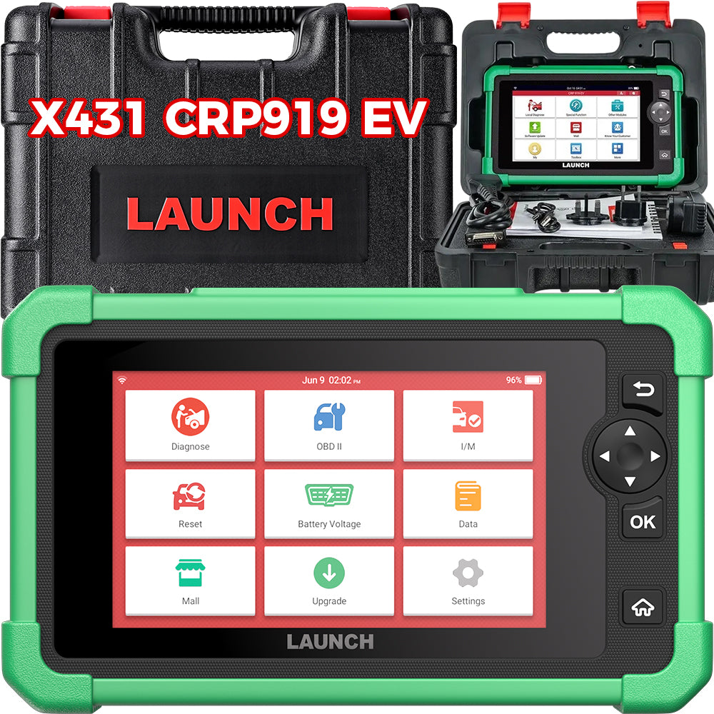 LaunchX431 CRP919 EV Bidirektionales Scan-Tool für Elektrofahrzeuge und neue Energieautos 