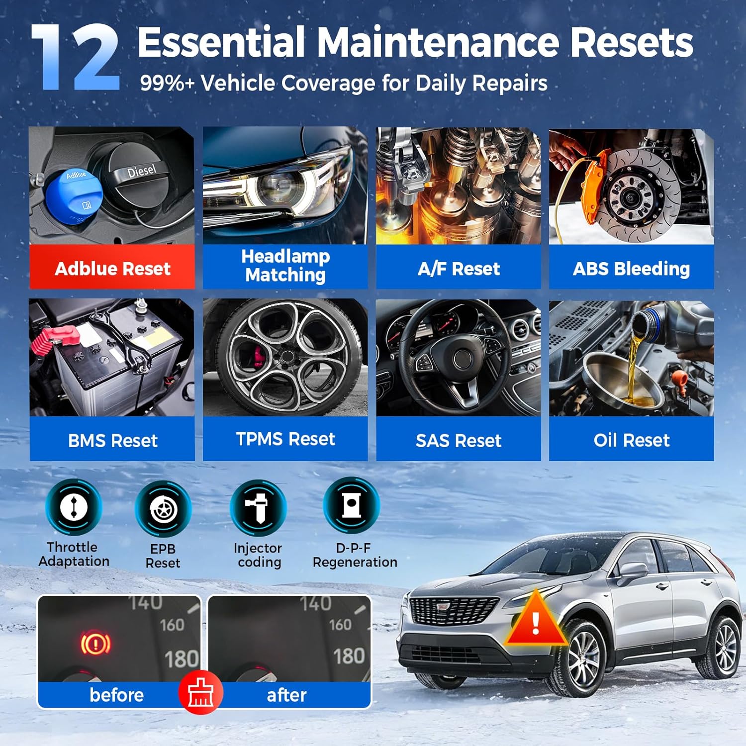 Scanner OBD2 Launch CRP129X V3.0