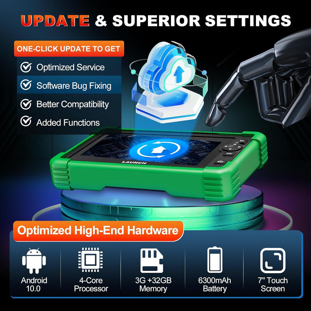 Positive Ev Scanner LaunchX431 CRP919 EV Bidirectional Scan Tool for Electric Vehicles New ...