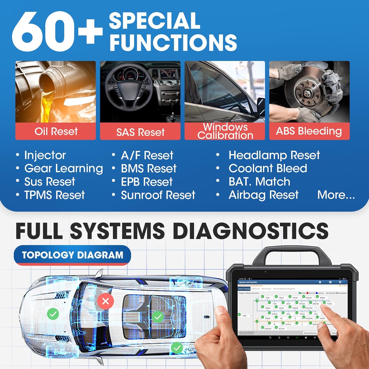 Launch X431 Pad VII Pad7 Elite Diagnosegerät – 2 Jahre kostenlose Updates