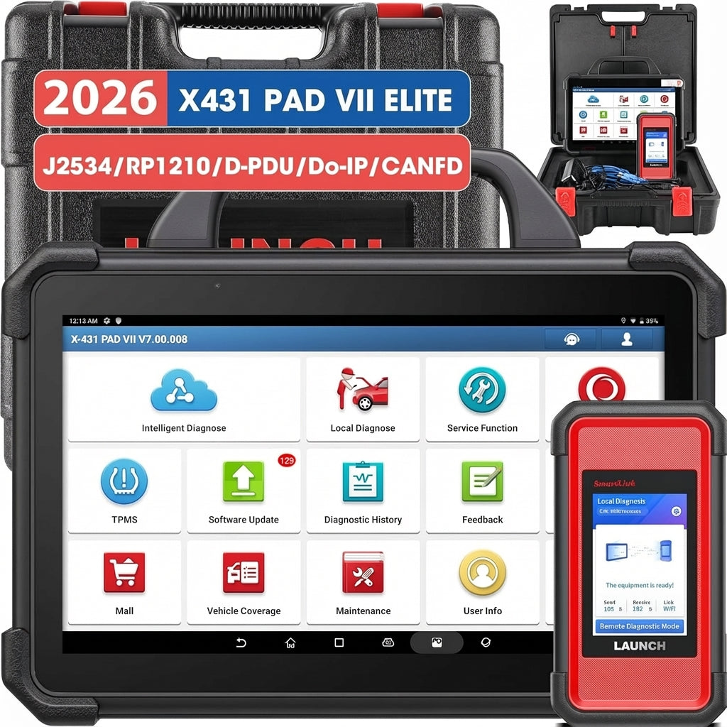 Outil de diagnostic Launch X431 Pad VII Pad7 Elite : 2 ans de mise à jour gratuite