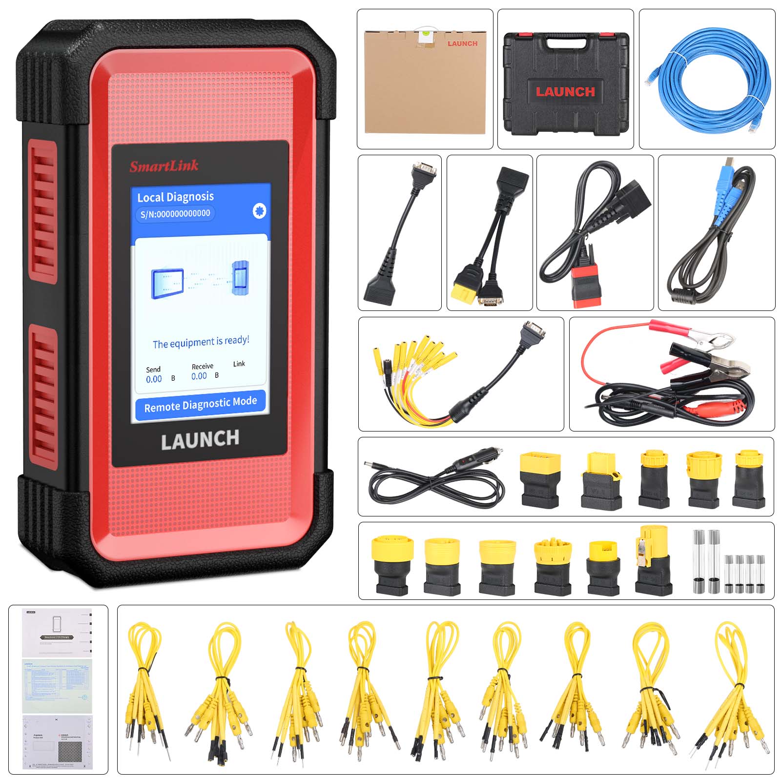 Ico Purchase Module Launch X431 SmartLink C HD Heavy Duty Module work with X431 V+ /Pros3 ...