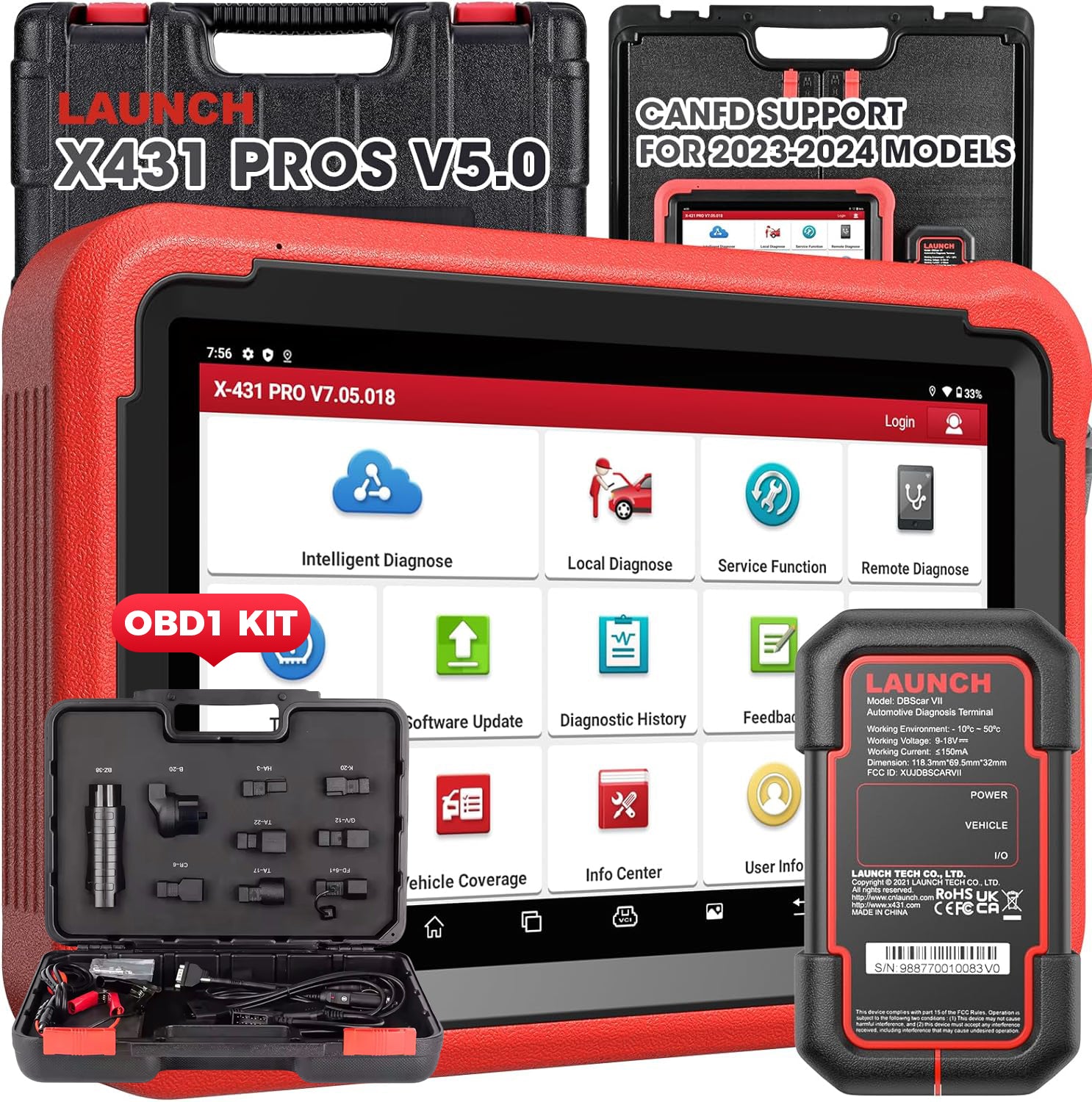 LAUNCH X431 PROS V5.0 Diagnosegerät